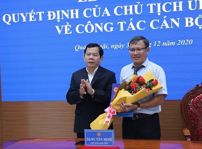 Công bố quyết định bổ nhiệm ông Nguyễn Anh Nam giữ chức Phó Giám đốc Sở Tài chính